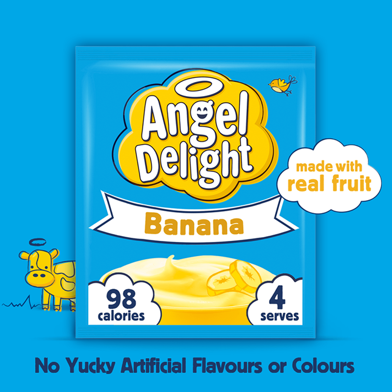 Angel Delight Banana Flavour 59g - UK Food & Drink - 5000354770036