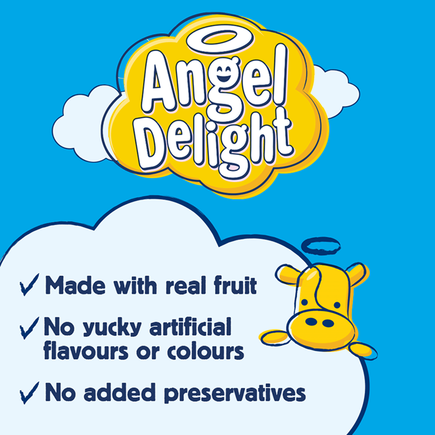 Angel Delight Banana Flavour 59g - UK Food & Drink - 5000354770036