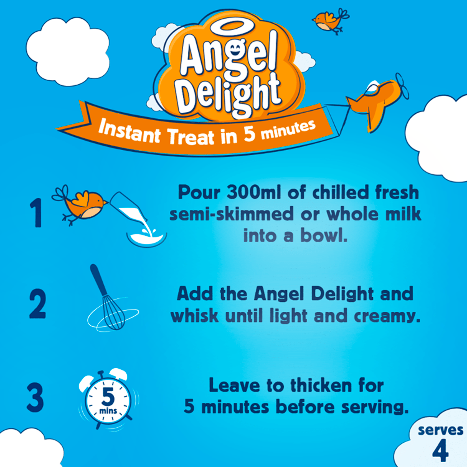 Angel Delight Butterscotch Flavour 59g - UK Food & Drink - 5000354770333