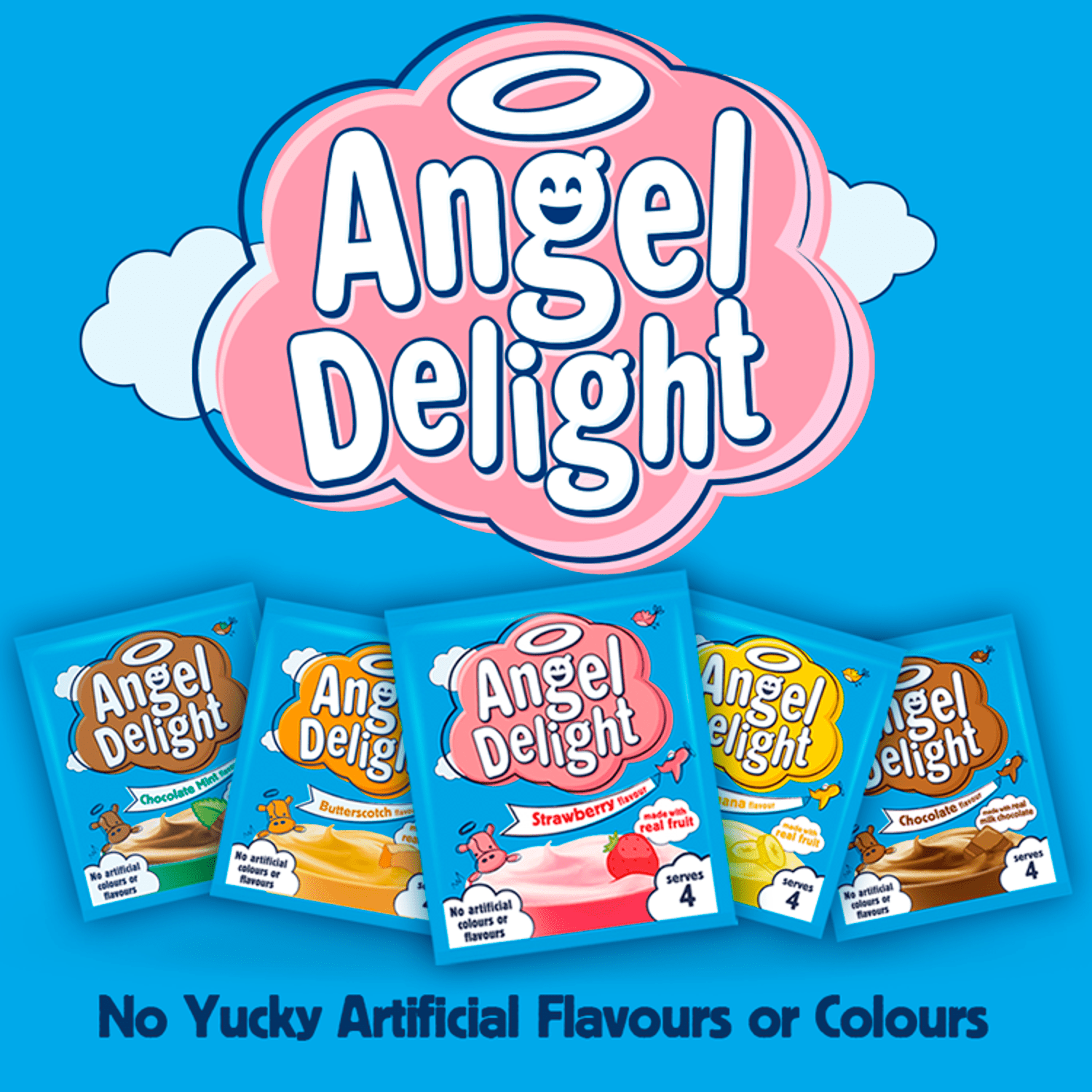 Angel Delight Butterscotch Flavour 59g - UK Food & Drink - 5000354770333