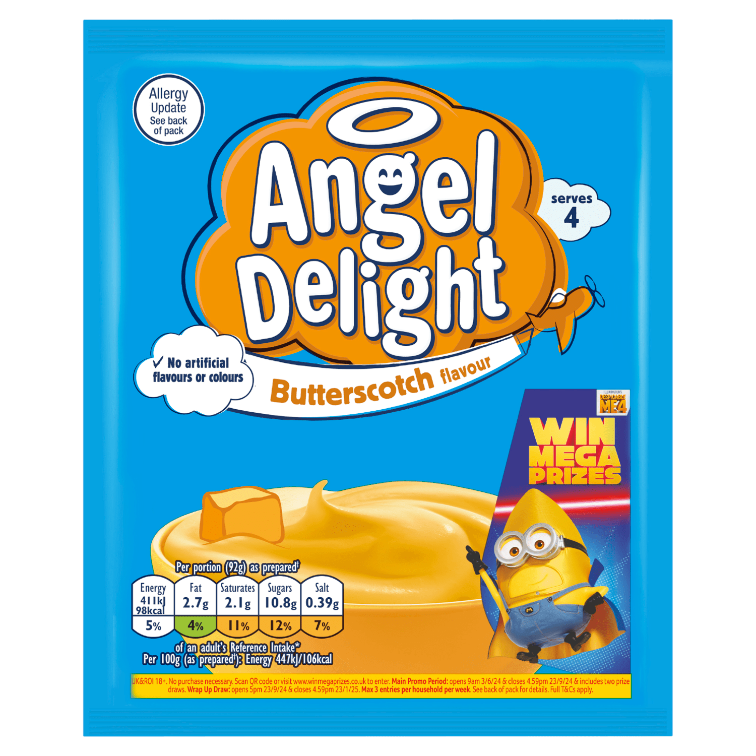 Angel Delight Butterscotch Flavour 59g - UK Food & Drink - 5000354770333