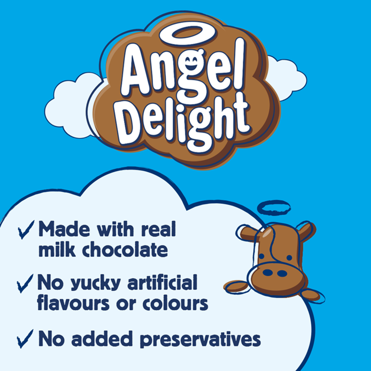 Angel Delight Chocolate Flavour 59g - UK Food & Drink - 5000354770302