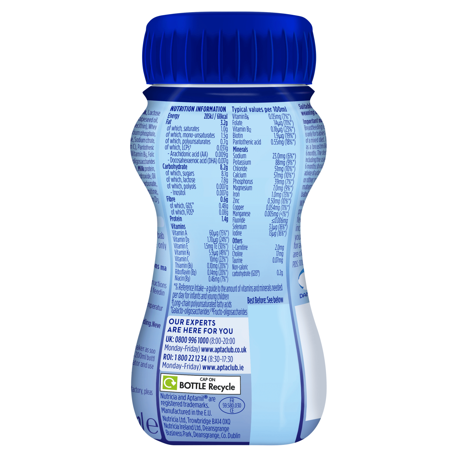 Aptamil 2 Follow On Milk 6 - 12 Months 200ml - UK Food & Drink - 8716900559143