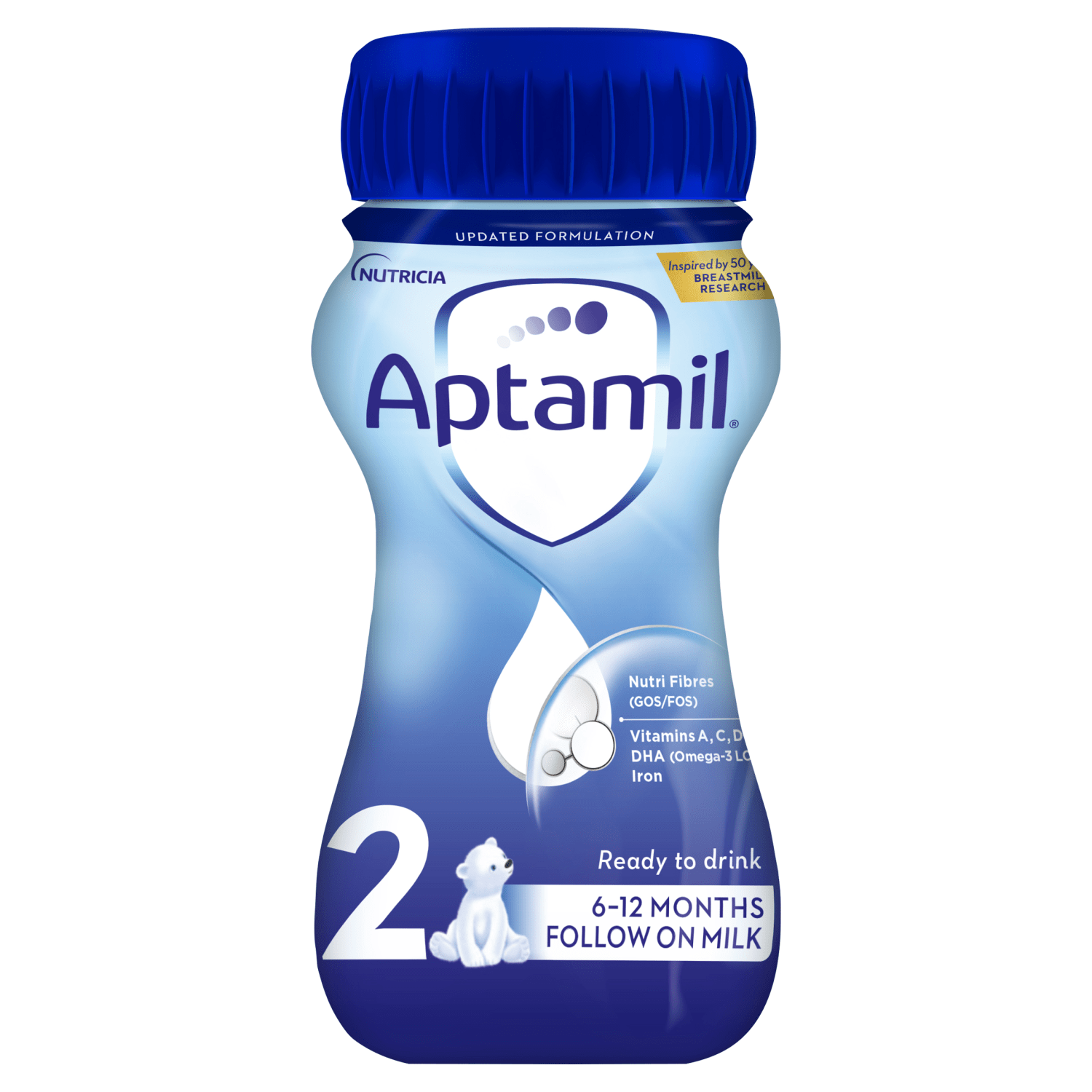 Aptamil 2 Follow On Milk 6 - 12 Months 200ml - UK Food & Drink - 8716900559143