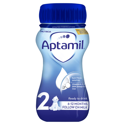 Aptamil 2 Follow On Milk 6 - 12 Months 200ml - UK Food & Drink - 8716900559143