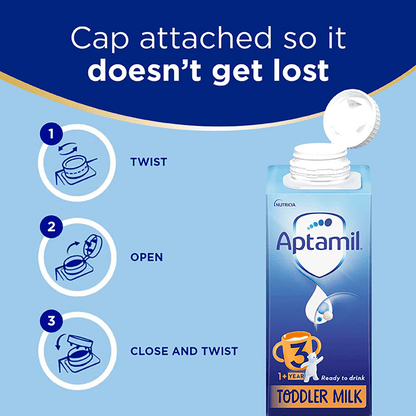 Aptamil 3 Toddler Milk 1 - 3 Years 200ml - UK Food & Drink - 5051594002975