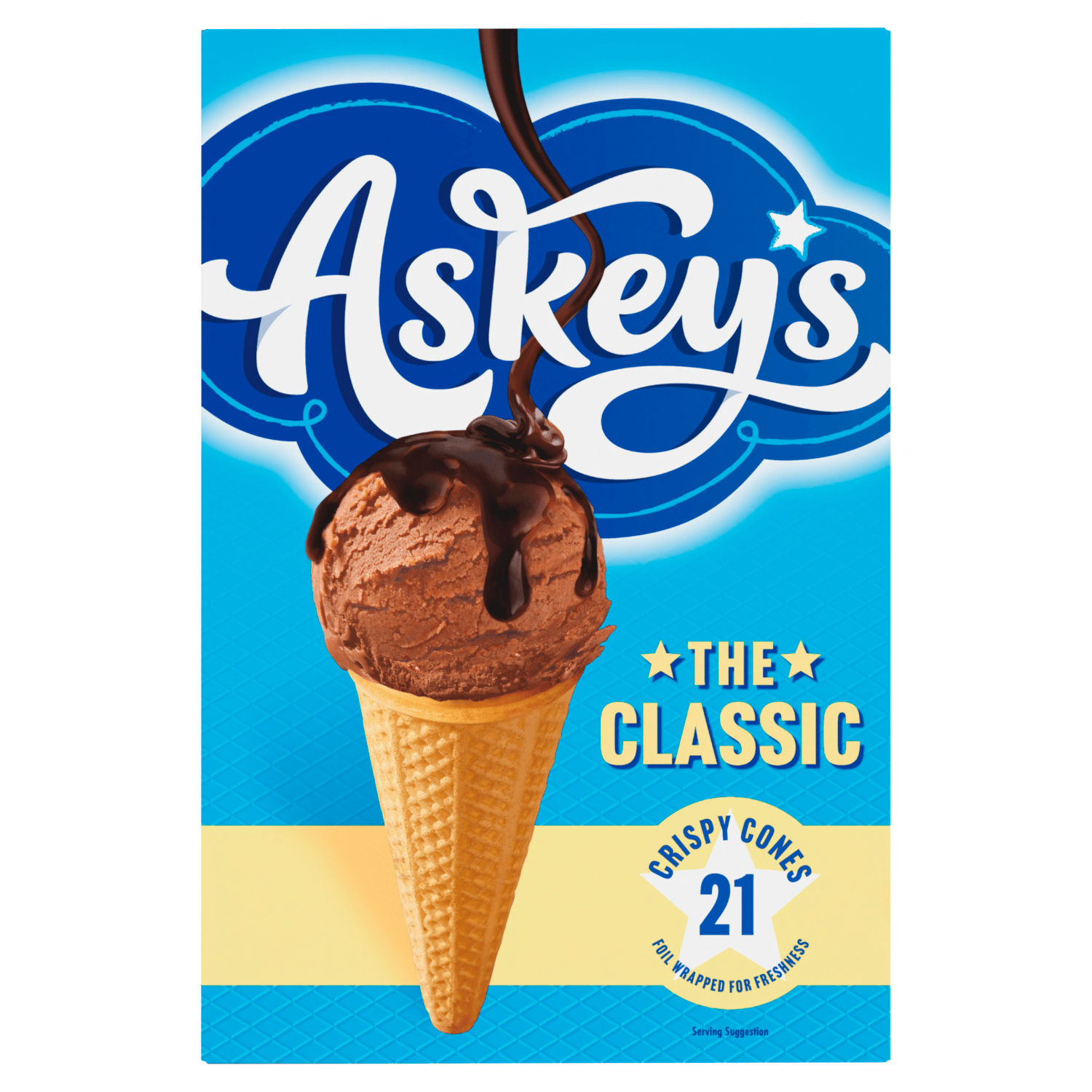 Askey's The Classic 21 Crispy Cones - UK Food & Drink - 5029728010004