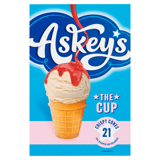 Askeys The Cup 21 Crispy Cones - UK Food & Drink - 5029728010042