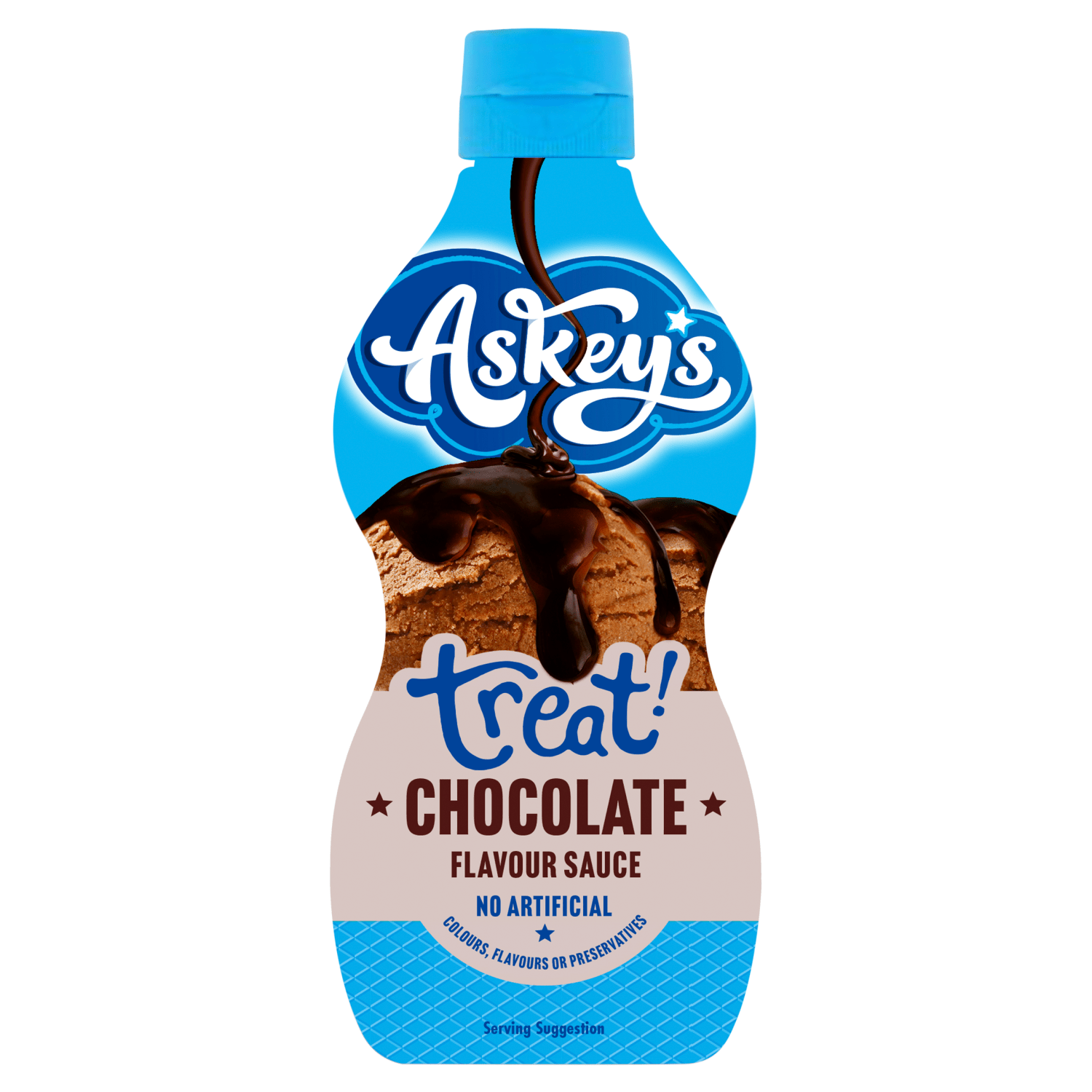 Askeys Treat! Chocolate Flavour Sauce 325g - UK Food & Drink - 5010067306774