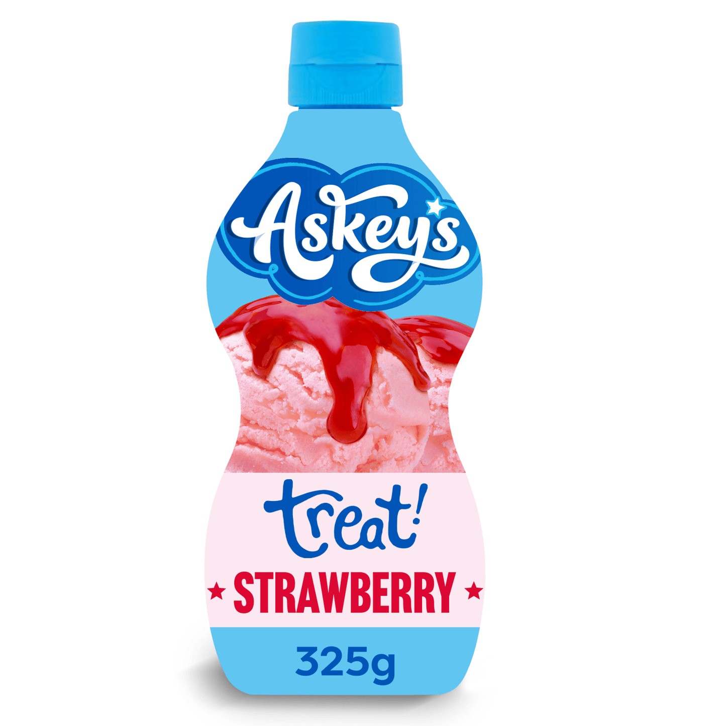 Askeys Treat! Strawberry Flavour Sauce 325g - UK Food & Drink - 5010067306101