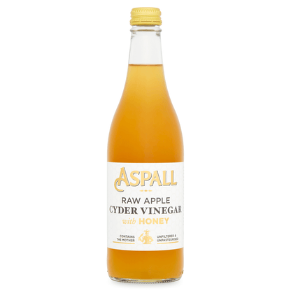 Aspall Raw Apple Cyder Vinegar with Honey 500ml - UK Food & Drink - 5012845205583