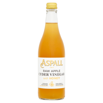 Aspall Raw Apple Cyder Vinegar with Honey 500ml - UK Food & Drink - 5012845205583