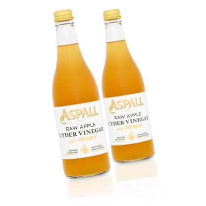 Aspall Raw Apple Cyder Vinegar with Honey 500ml - UK Food & Drink - 5012845205583
