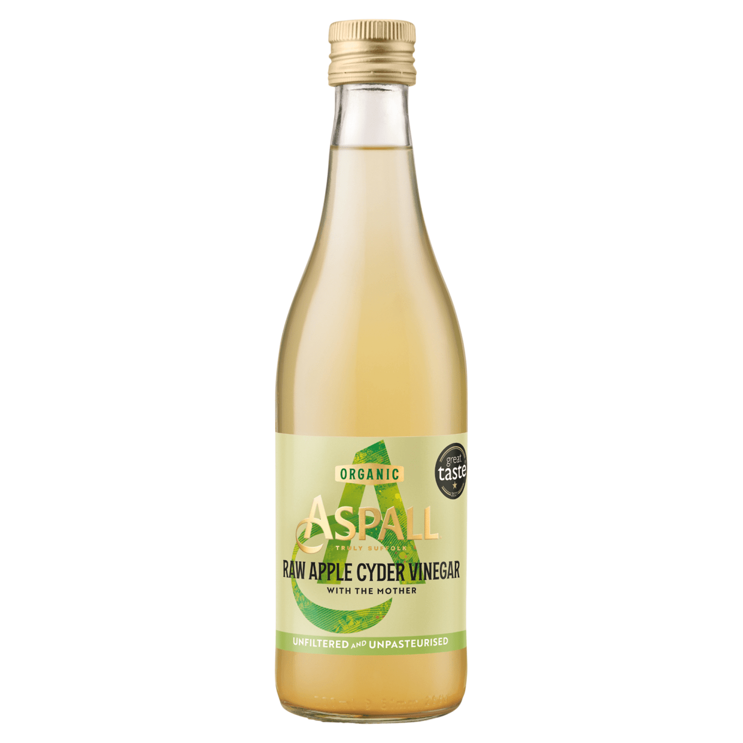 Aspall Raw Organic Apple Cyder Vinegar 500ml - UK Food & Drink - 5012845032660