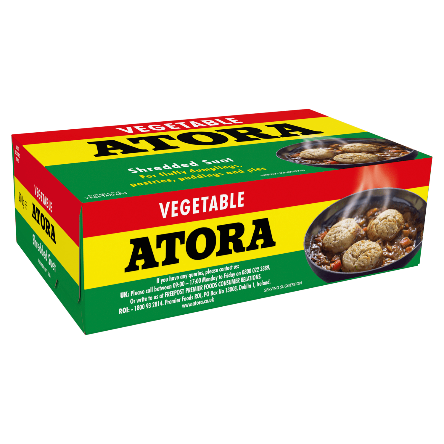 Atora Shredded Suet Vegetable 200g - UK Food & Drink - 5000354923975