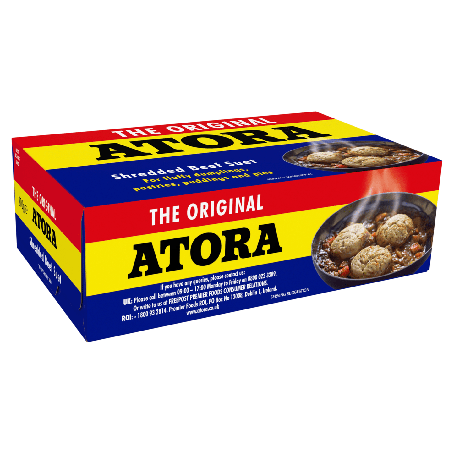Atora The Original Shredded Beef Suet 200g - UK Food & Drink - 5000354923968