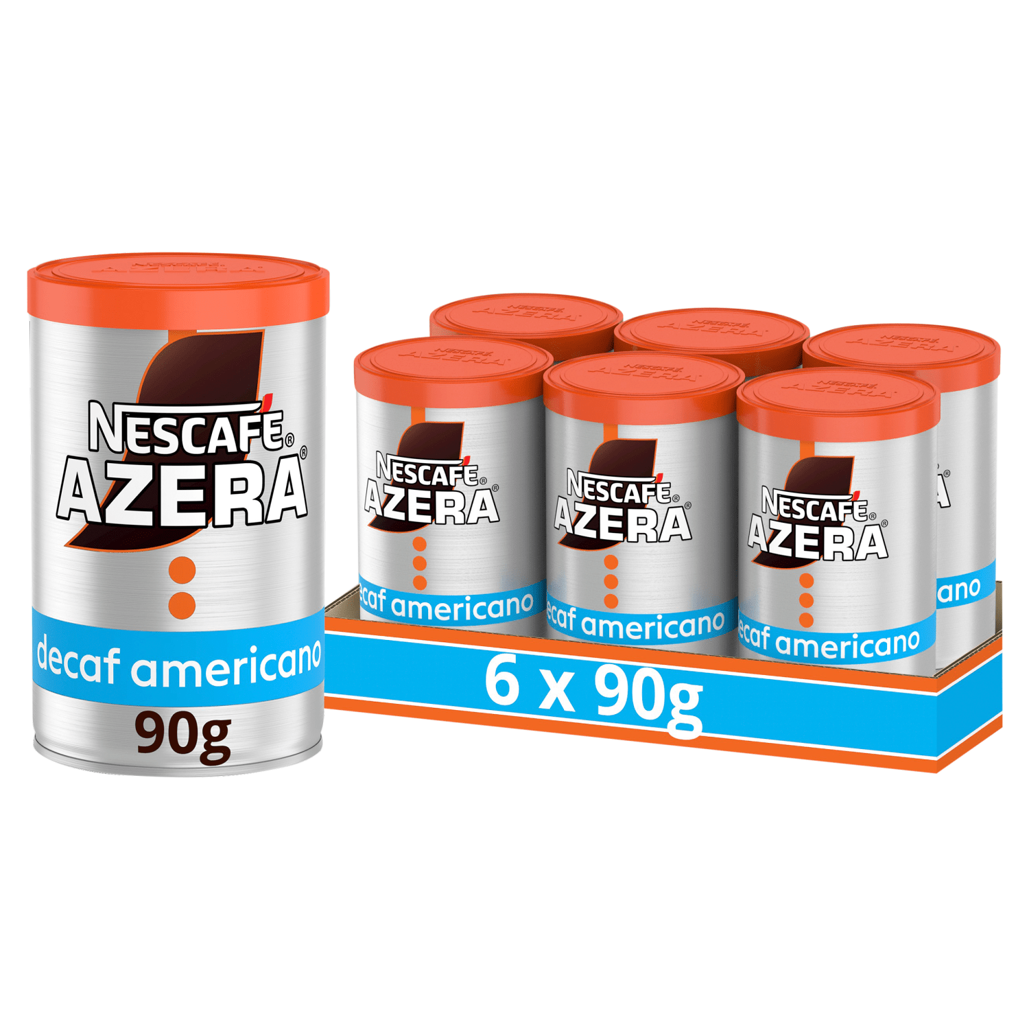 Azera Decaff Americano 90g - UK Food & Drink - 8445290044853