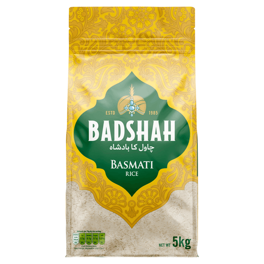 Badshah Basmati Rice 5kg - UK Food & Drink - 5016805000737
