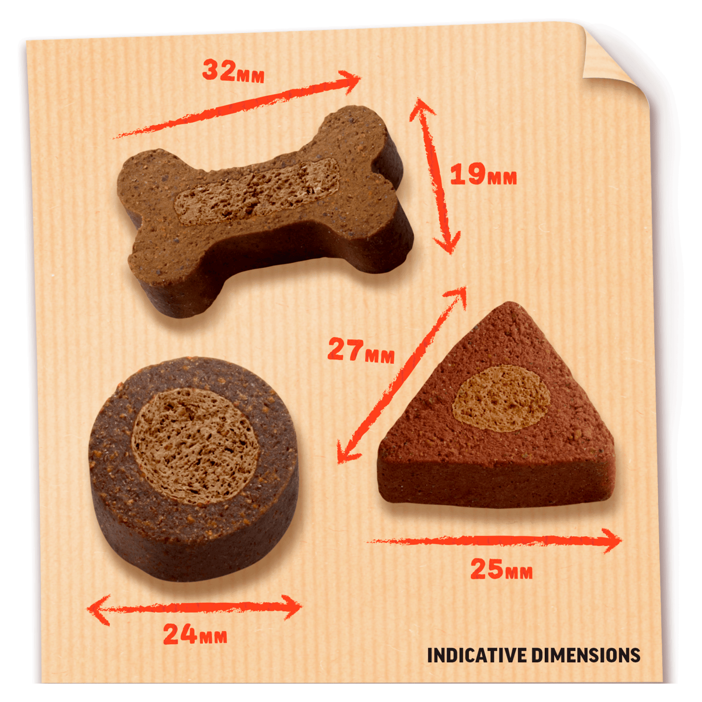 Bakers Allsorts Dog Treats with Chicken, Beef & Lamb 98g - UK Food & Drink - 7613034753854