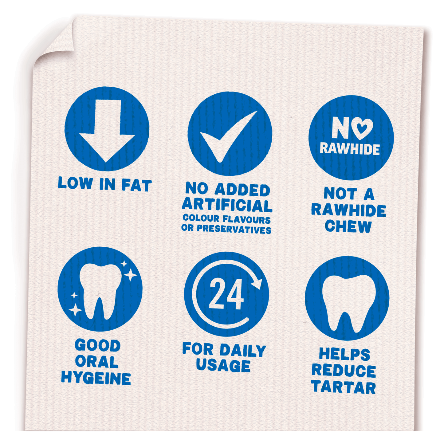 Bakers Dental Delicious Adult Medium Dog Treat with Chicken 7 Sticks 200g - UK Food & Drink - 7613032717629