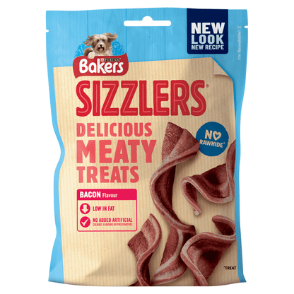 Bakers Dog Treats Bacon Sizzlers 90g - UK Food & Drink - 7613036968782