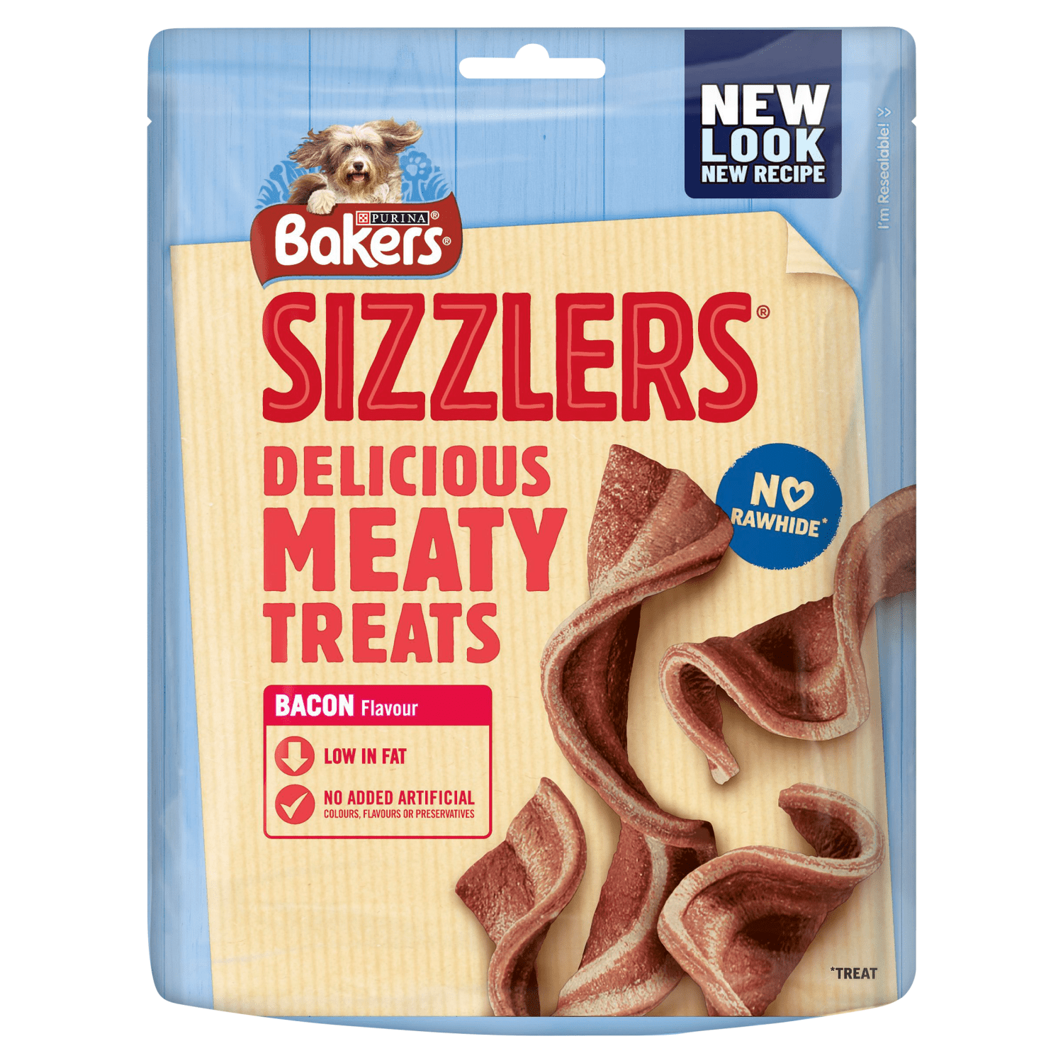 Bakers Dog Treats Bacon Sizzlers 90g - UK Food & Drink - 7613036968782