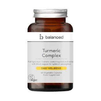 Balanced Turmeric Complex Bottle - UK Food & Drink - 5056078809019