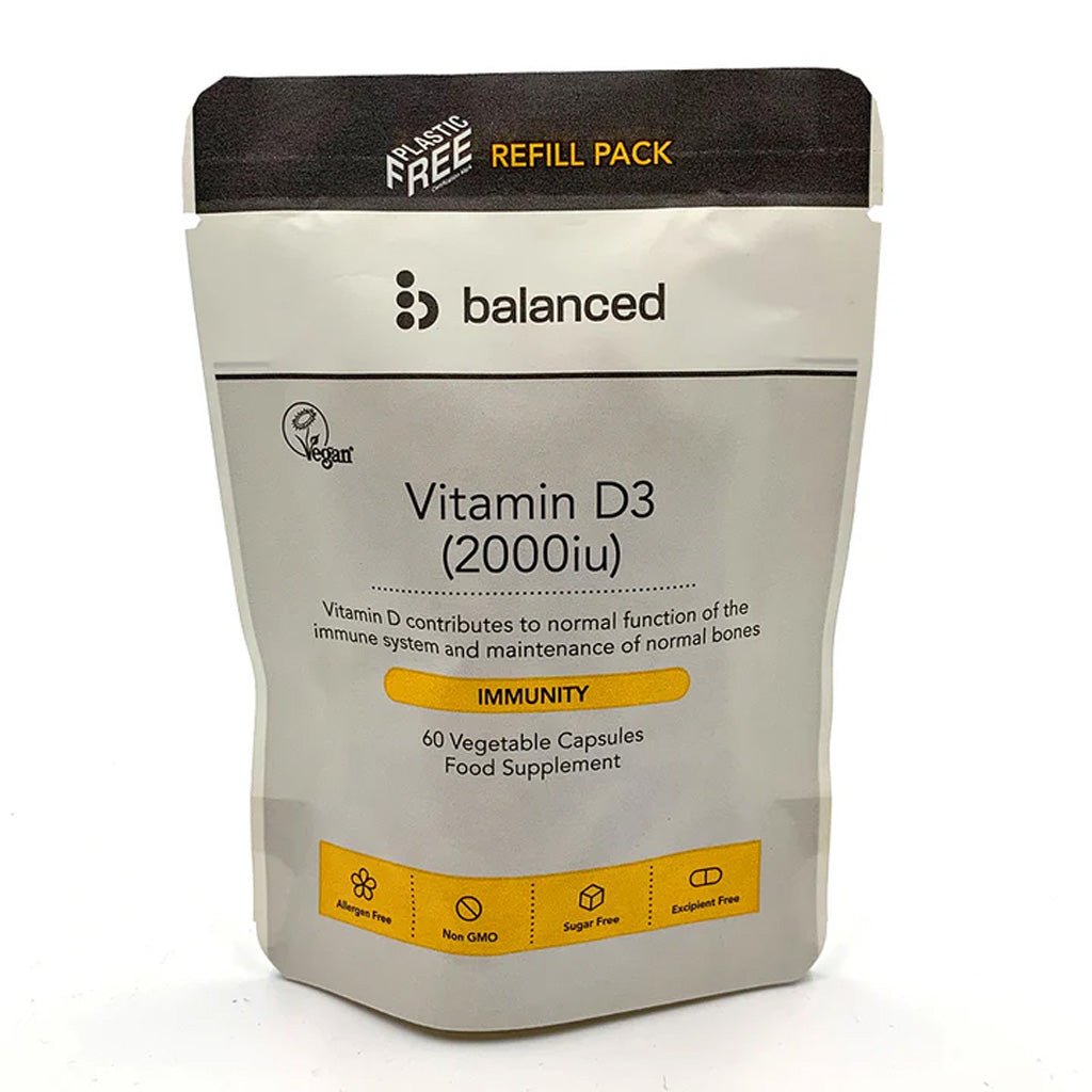 Balanced Vitamin D3 Refill Pouch - UK Food & Drink - 5056078808968
