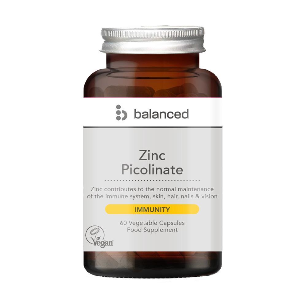Balanced Zinc Picolinate Bottle - UK Food & Drink - 5056078808951