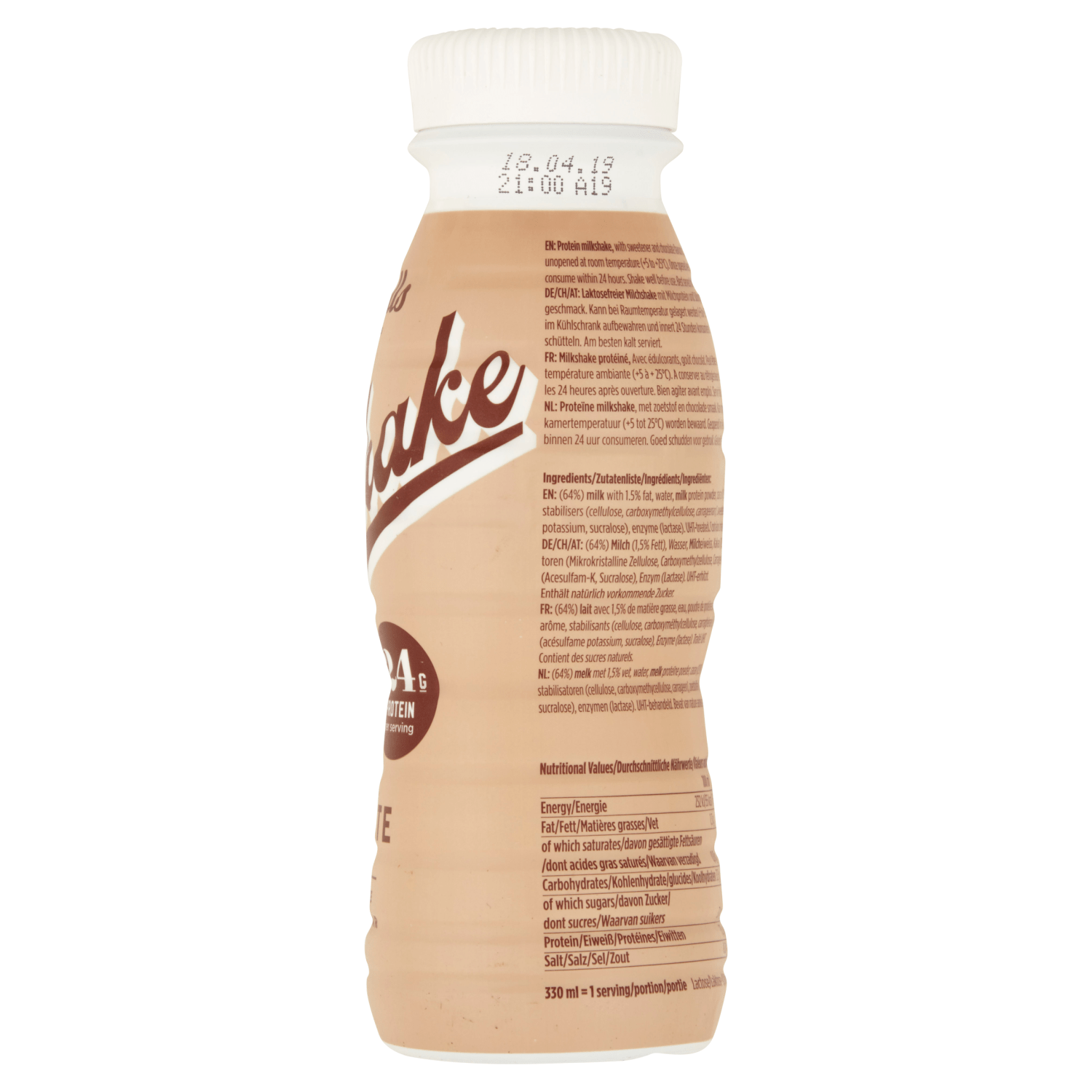 Barebells Protein Milkshake Chocolate 330ml - UK Food & Drink - 7340001800944