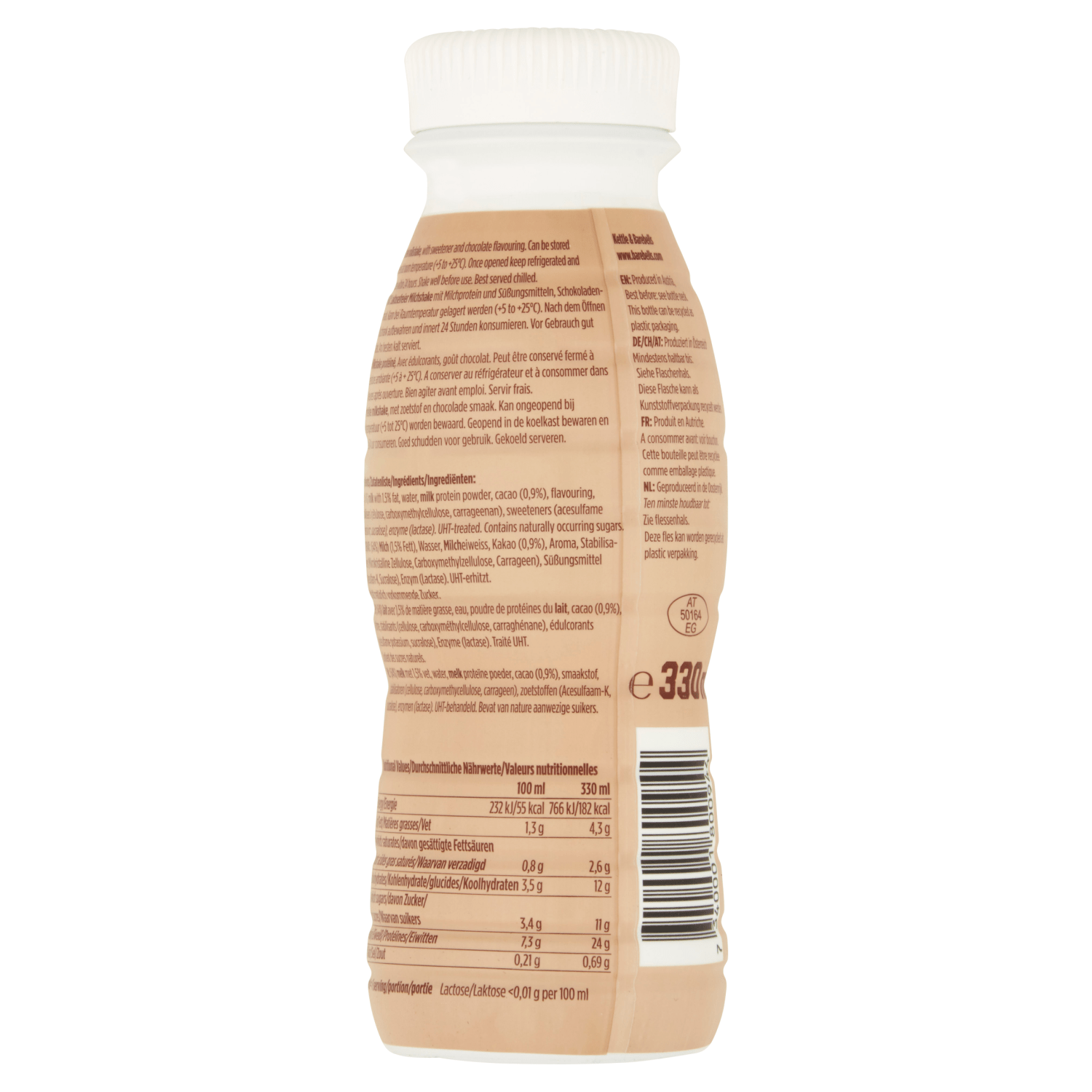 Barebells Protein Milkshake Chocolate 330ml - UK Food & Drink - 7340001800944