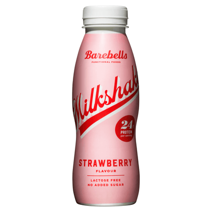 Barebells Protein Milkshake Strawberry 330ml - UK Food & Drink - 7340001800951