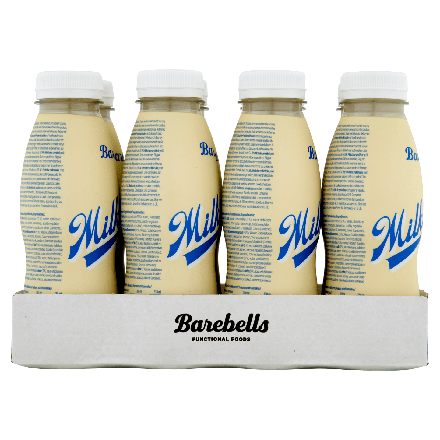 Barebells Protein Milkshake Vanilla Flavour 330ml - UK Food & Drink - 7340001800975