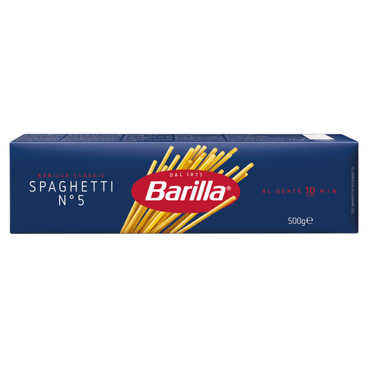 Barilla Spaghetti N¬°5 500g - UK Food & Drink - 8076800195057