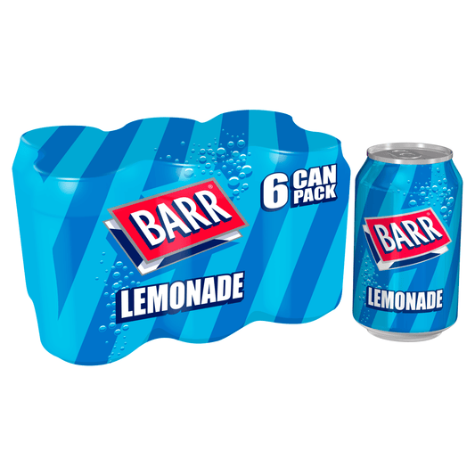 Barr Lemonade 6 x 330ml Cans - UK Food & Drink - 5000382110156