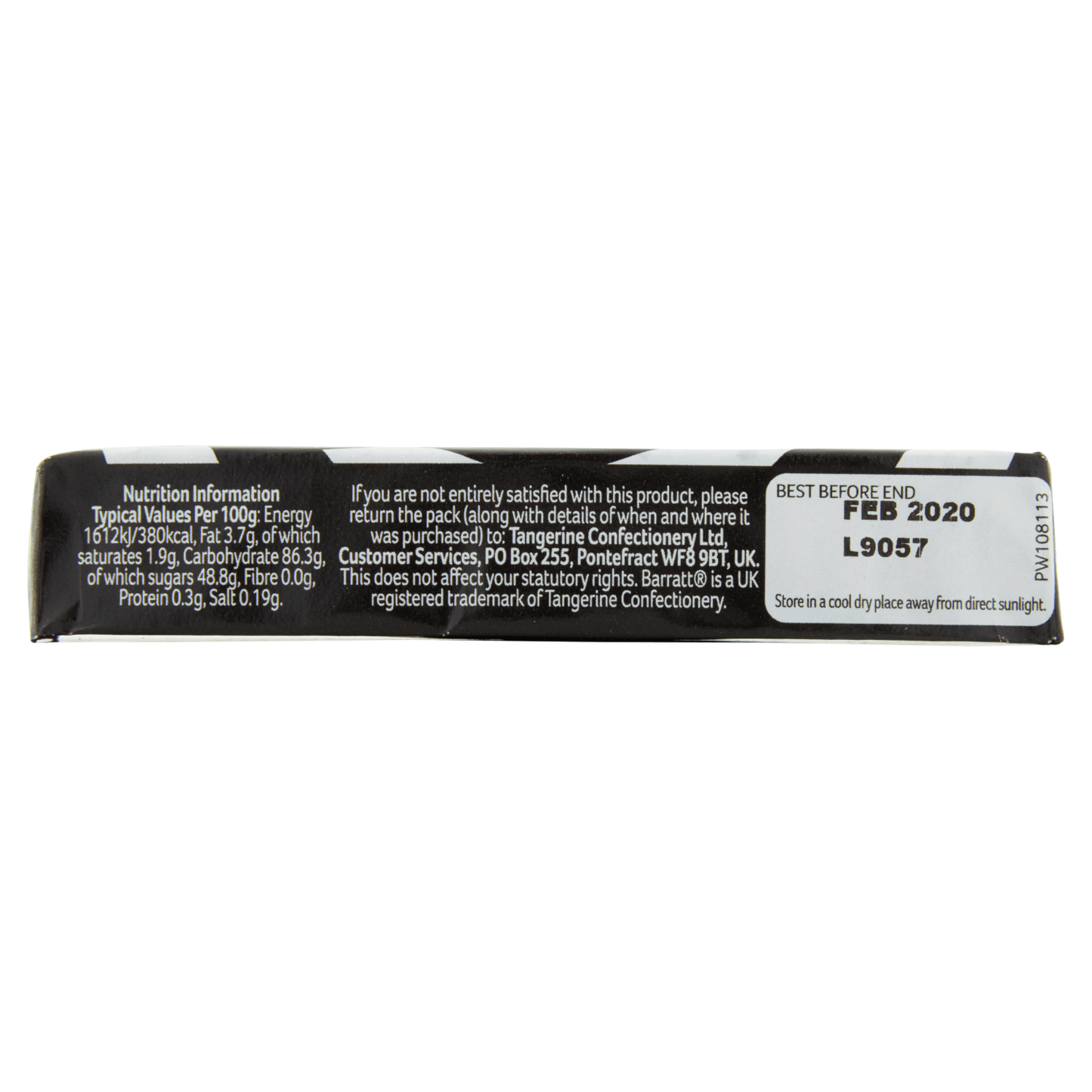 Barratt Black Jack Chews 36g - UK Food & Drink - 5023274045602