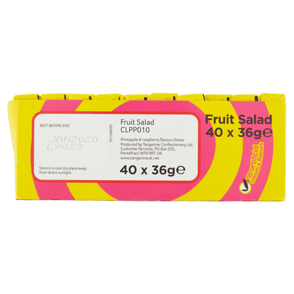 Barratt Fruit Salad Chews 36g - UK Food & Drink - 5023274045596