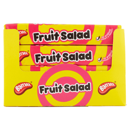 Barratt Fruit Salad Chews 36g - UK Food & Drink - 5023274045596