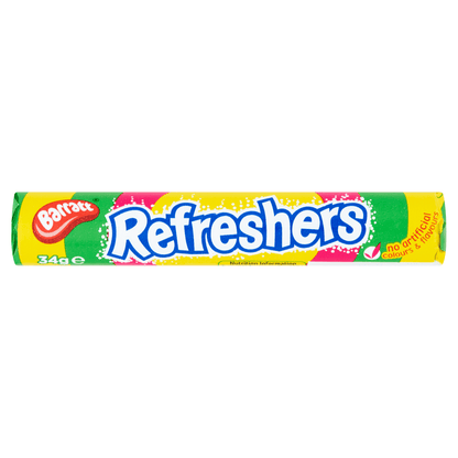 Barratt Refreshers 34g - UK Food & Drink - 5023274065600