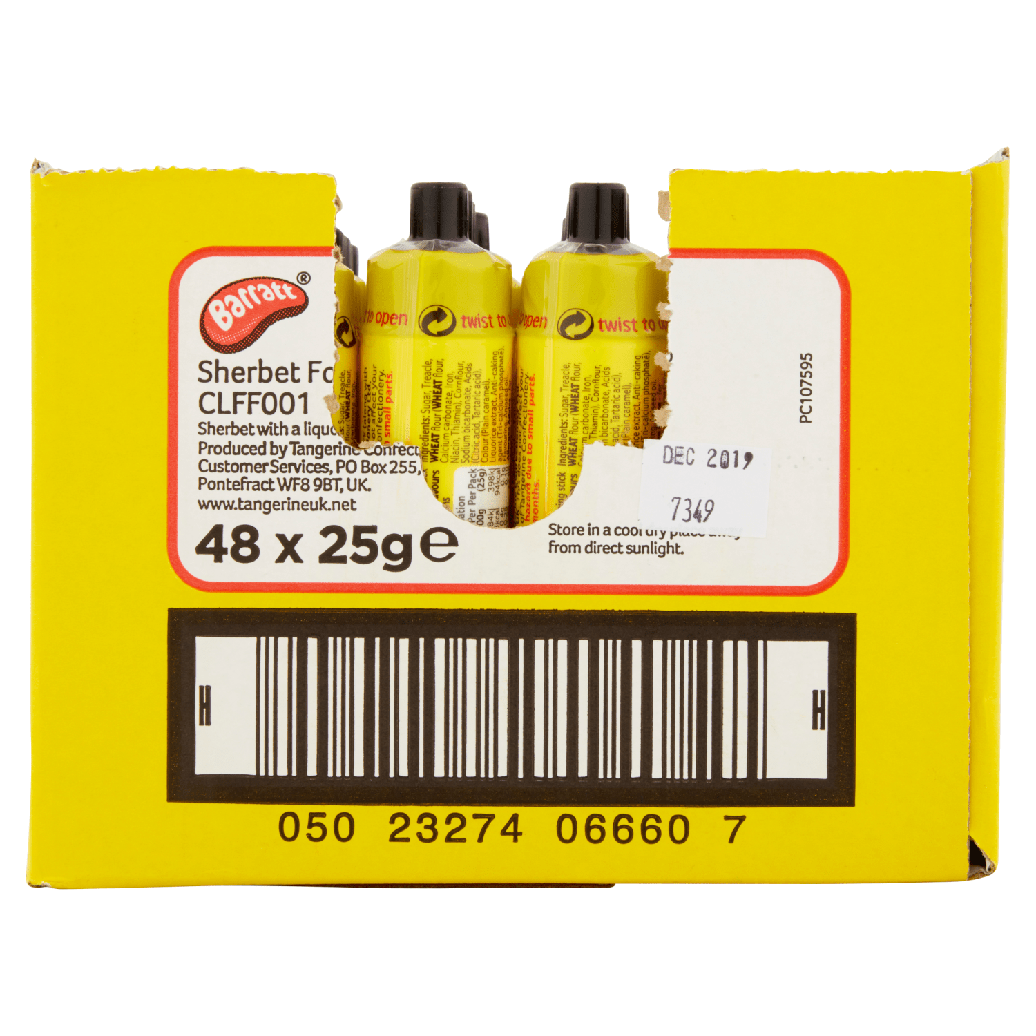 Barratt Sherbet Fountain 25g - UK Food & Drink - 5023274066652