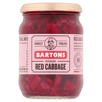 Bartons Pickled Red Cabbage 326g - UK Food & Drink - 50553204