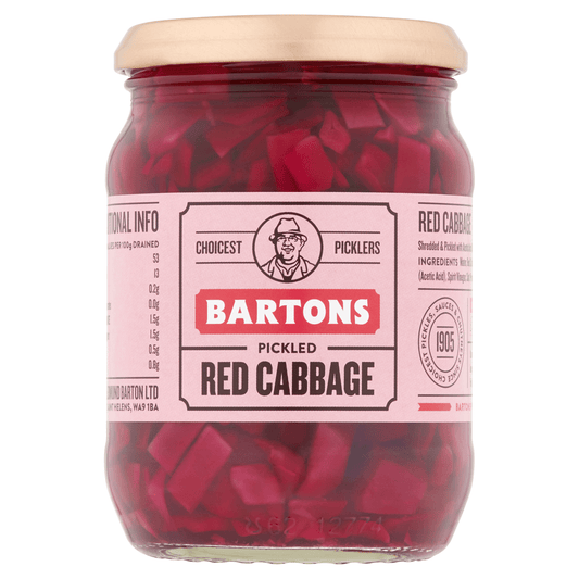 Bartons Pickled Red Cabbage 326g - UK Food & Drink - 50553204