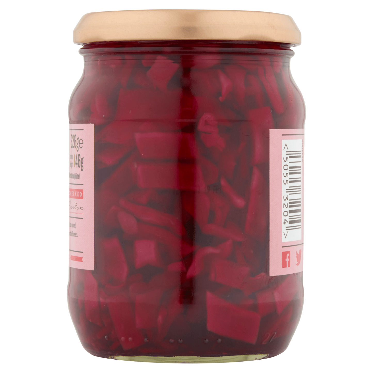 Bartons Pickled Red Cabbage 326g - UK Food & Drink - 50553204