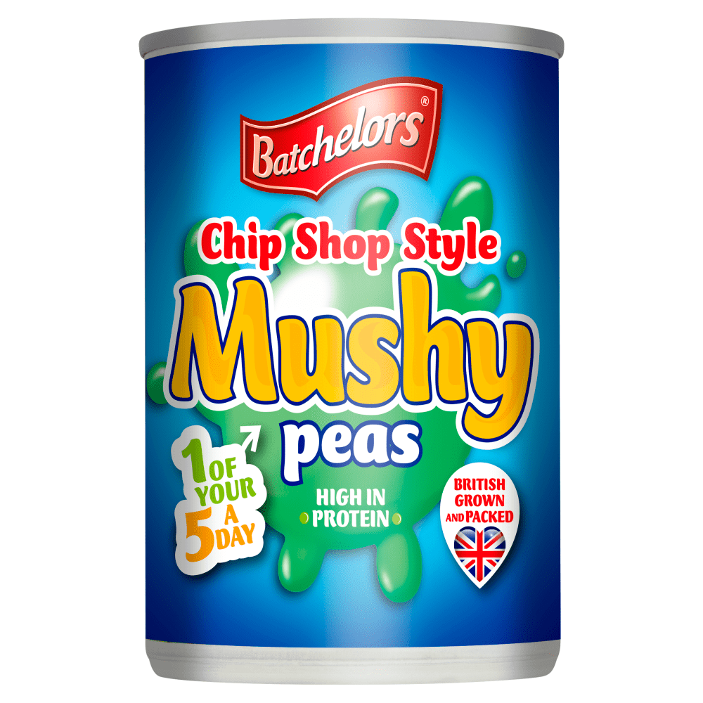 Batchelors Chip Shop Style Mushy Peas 300g - UK Food & Drink - 5000232901392