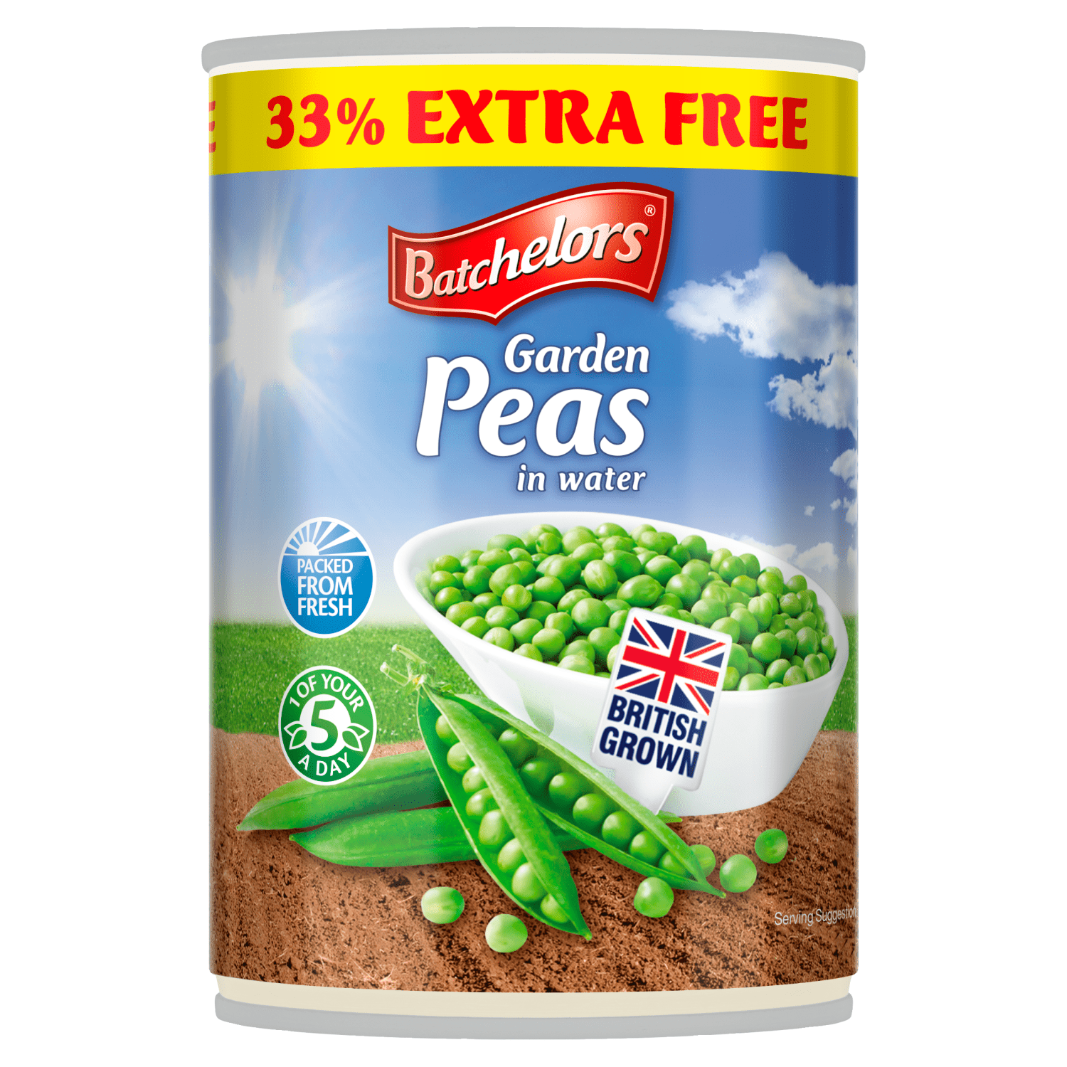 Batchelor's Garden Peas in Water 400g - UK Food & Drink - 5000232038913