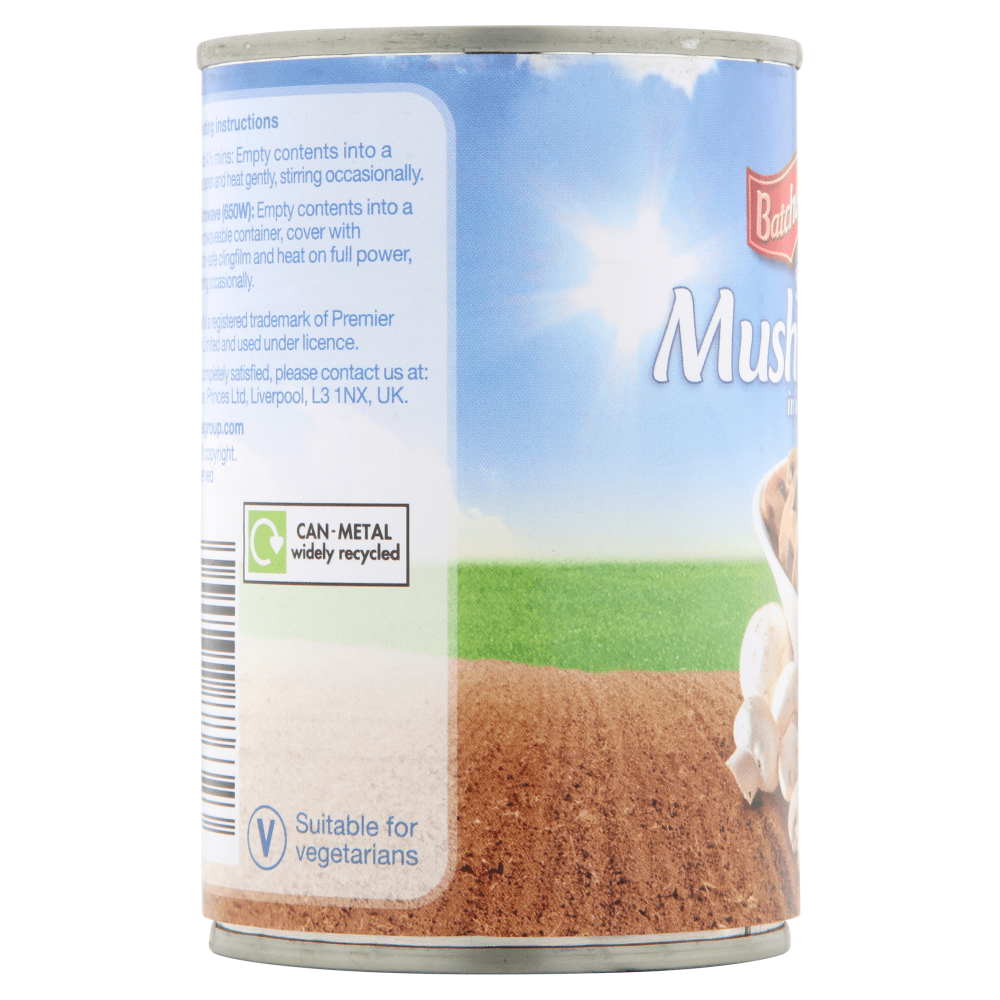 Batchelors Sliced Mushrooms in Water 285g - UK Food & Drink - 5000232886323