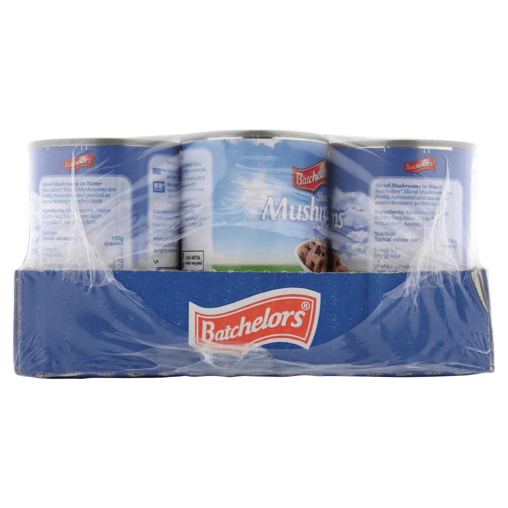 Batchelors Sliced Mushrooms in Water 285g - UK Food & Drink - 5000232886323