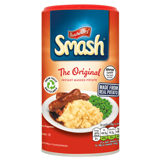 Batchelors Smash The Original Instant Mashed Potato 360g - UK Food & Drink - 5000354917431