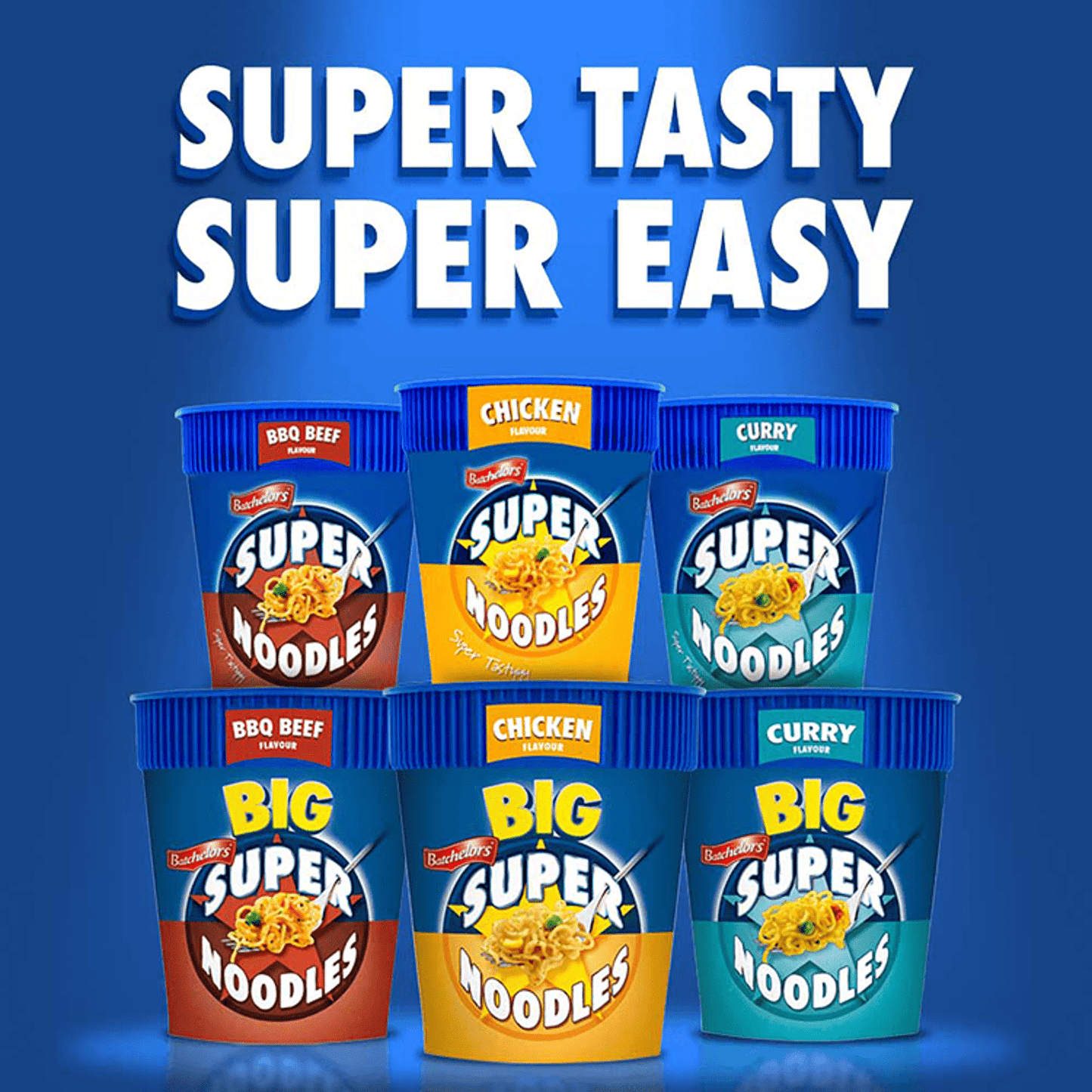 Batchelors Super Noodles Curry Pot 75g - UK Food & Drink - 5000354907371