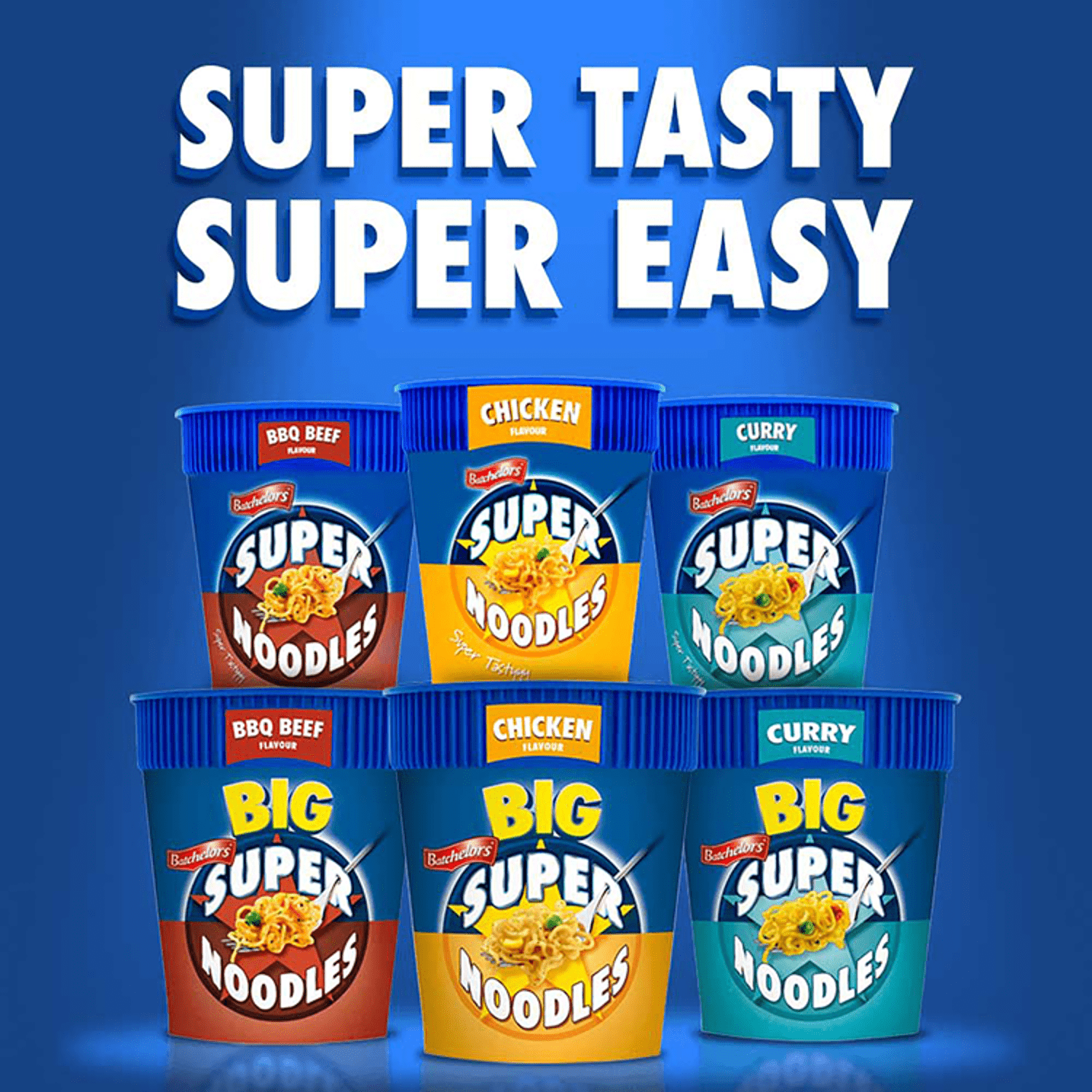 Batchelors Super Noodles Curry Pot 75g - UK Food & Drink - 5000354907371